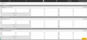 Sportübersicht mit Australian Rules Football und zugehörigen Wettmärkten bei EliteBet